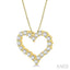 Heart Shape Diamond Fashion Pendant