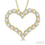 Heart Shape Diamond Fashion Pendant