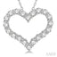 Heart Shape Diamond Fashion Pendant