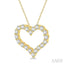 Heart Shape Diamond Fashion Pendant