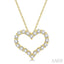 Heart Shape Diamond Fashion Pendant