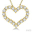 Heart Shape Diamond Fashion Pendant