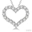 Heart Shape Diamond Fashion Pendant