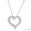 Heart Shape Diamond Fashion Pendant