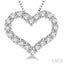 Heart Shape Diamond Fashion Pendant