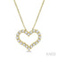 Heart Shape Diamond Fashion Pendant