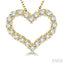 Heart Shape Diamond Fashion Pendant