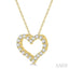 Heart Shape Diamond Fashion Pendant