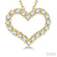 Heart Shape Diamond Fashion Pendant