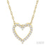 Heart Shape Diamond Fashion Pendant