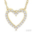 Heart Shape Diamond Fashion Pendant
