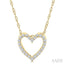 Heart Shape Diamond Fashion Pendant