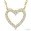Heart Shape Diamond Fashion Pendant