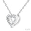 Heart Shape Diamond Fashion Pendant