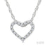 Heart Shape Diamond Fashion Pendant