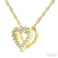 Heart Shape Diamond Fashion Pendant