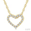 Heart Shape Diamond Fashion Pendant
