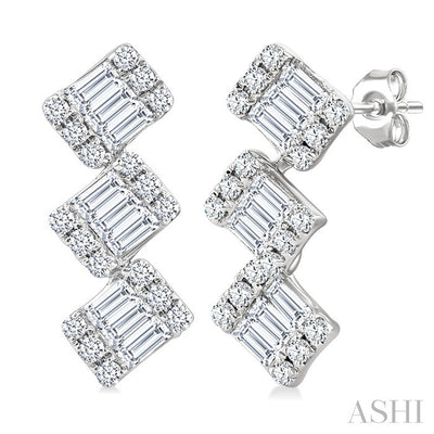 Fusion Diamond Earrings