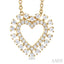 Heart Shape Diamond Fashion Pendant