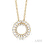 Circle Diamond Fashion Pendant