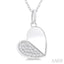 Heart Shape Diamond Fashion Pendant