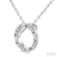Circle Petite Diamond Fashion Pendant