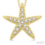 Sea Star Diamond Fashion Pendant