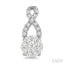 Round Shape Lovebright Diamond Earrings