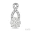 Round Shape Lovebright Diamond Earrings
