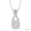 Round Shape Lovebright Diamond Pendant