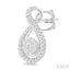 Round Shape Lovebright Diamond Earrings