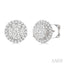 Round Shape Halo Lovebright Essential Diamond Earrings