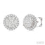 Round Shape Halo Lovebright Essential Diamond Earrings