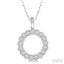 Circle Diamond Fashion Pendant