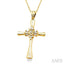 Cross Diamond Fashion Pendant