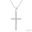 Cross Diamond Fashion Pendant