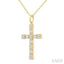 Cross Diamond Fashion Pendant
