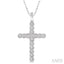 Cross Diamond Fashion Pendant