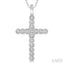 Cross Diamond Fashion Pendant