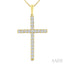 Cross Diamond Fashion Pendant