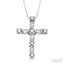 Cross Diamond Fashion Pendant