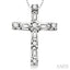 Cross Diamond Fashion Pendant