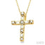 Cross Diamond Fashion Pendant