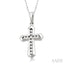 Cross Diamond Fashion Pendant