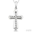 Cross Diamond Fashion Pendant