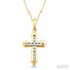 Cross Diamond Fashion Pendant