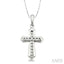 Cross Diamond Fashion Pendant