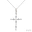 Cross Diamond Fashion Pendant