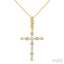 Cross Diamond Fashion Pendant
