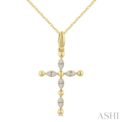 Cross Diamond Fashion Pendant